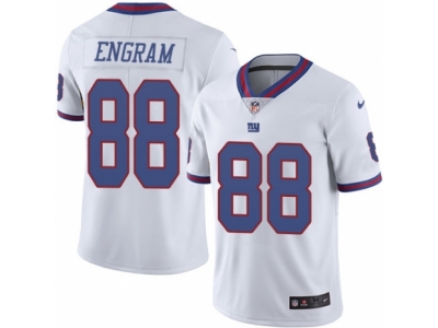  Giants 88 Evan Engram White Men Stitched NFL Limited Rush Jersey