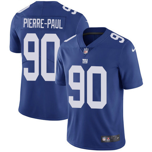  Giants 90 Jason Pierre Paul Blue Vapor Untouchable Player Limited Jersey