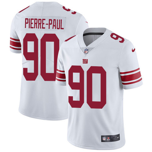  Giants 90 Jason Pierre Paul White Vapor Untouchable Player Limited Jersey
