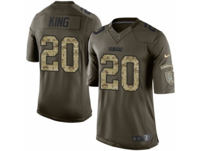  Green Bay Packers 20 Kevin King Limited Green Salute to Service NFL Jersey