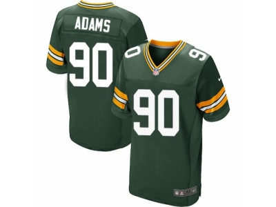  Green Bay Packers 90 Montravius Adams Elite Green Team Color NFL Jersey