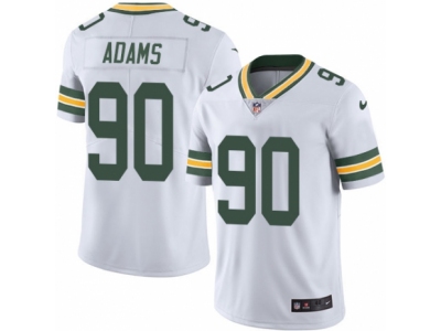  Green Bay Packers 90 Montravius Adams Elite White Rush NFL Jersey