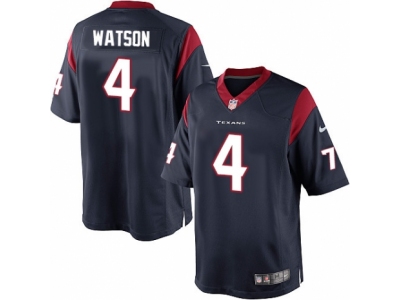 Houston Texans 4 Deshaun Watson Limited Navy Blue Team Color NFL Jersey