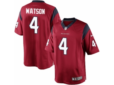  Houston Texans 4 Deshaun Watson Limited Red Alternate NFL Jersey