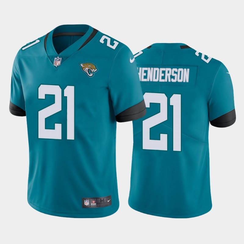 Nike Jaguars 21 C.J. Henderson Teal 2020 NFL Draft First Round Pick Vapor Untouchable Limited Jersey