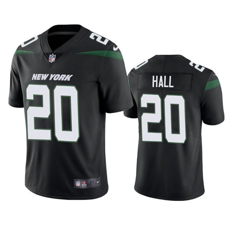 Nike Jets 20 Breece Hall Black Vapor Untouchable Limited Jersey