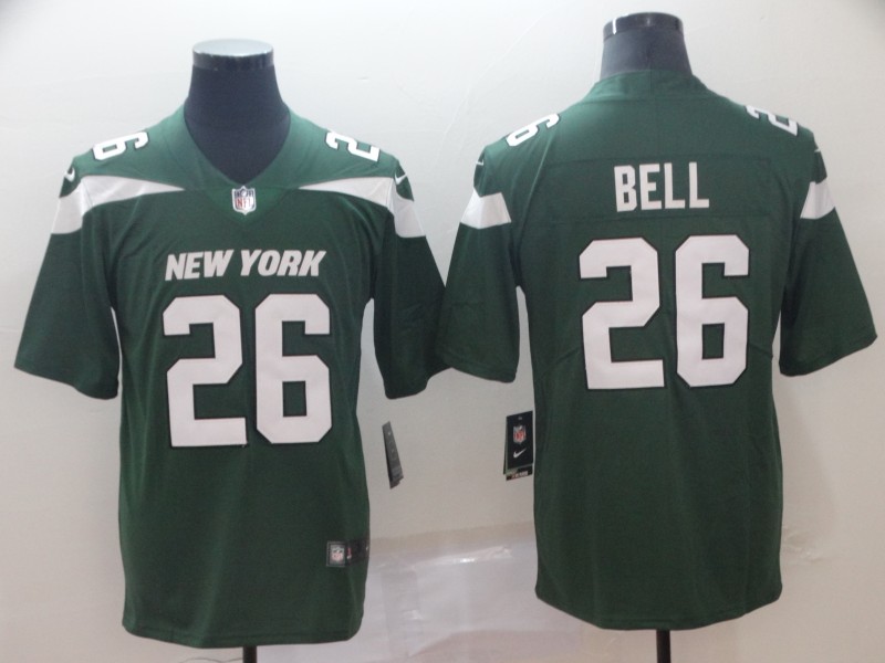 Nike Jets 26 Le'Veon Bell Green New 2019 Vapor Untouchable Limited Jersey