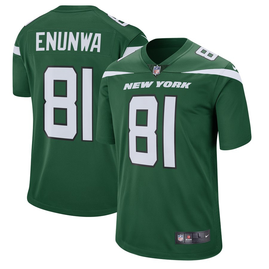 Nike Jets 81 Quincy Enunwa Green New 2019 Vapor Untouchable Limited Jersey
