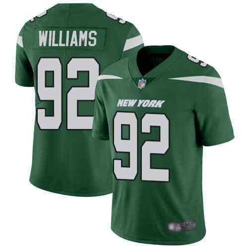 Nike Jets 92 Quinnen Williams Green 2019 NFL Draft First Round Pick Vapor Untouchable Limited Jersey