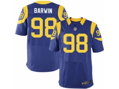  Los Angeles Rams 98 Connor Barwin Elite Royal Blue Alternate NFL Jersey