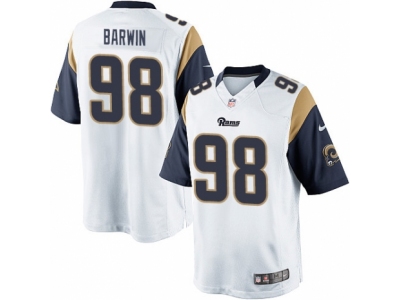  Los Angeles Rams 98 Connor Barwin Limited White NFL Jersey