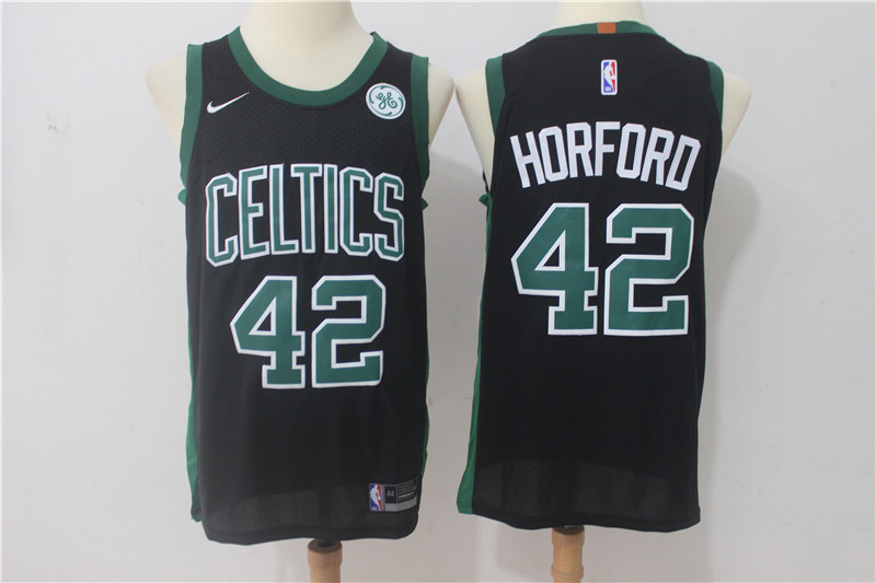  NBA Boston Celtics #42 Al Horford Jersey 2017 18 New Season Black Jersey