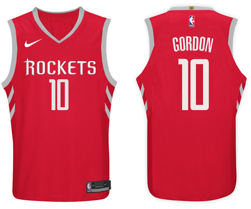  NBA Houston Rockets #10 Eric Gordon Jersey 2017 18 New Season Red Jersey