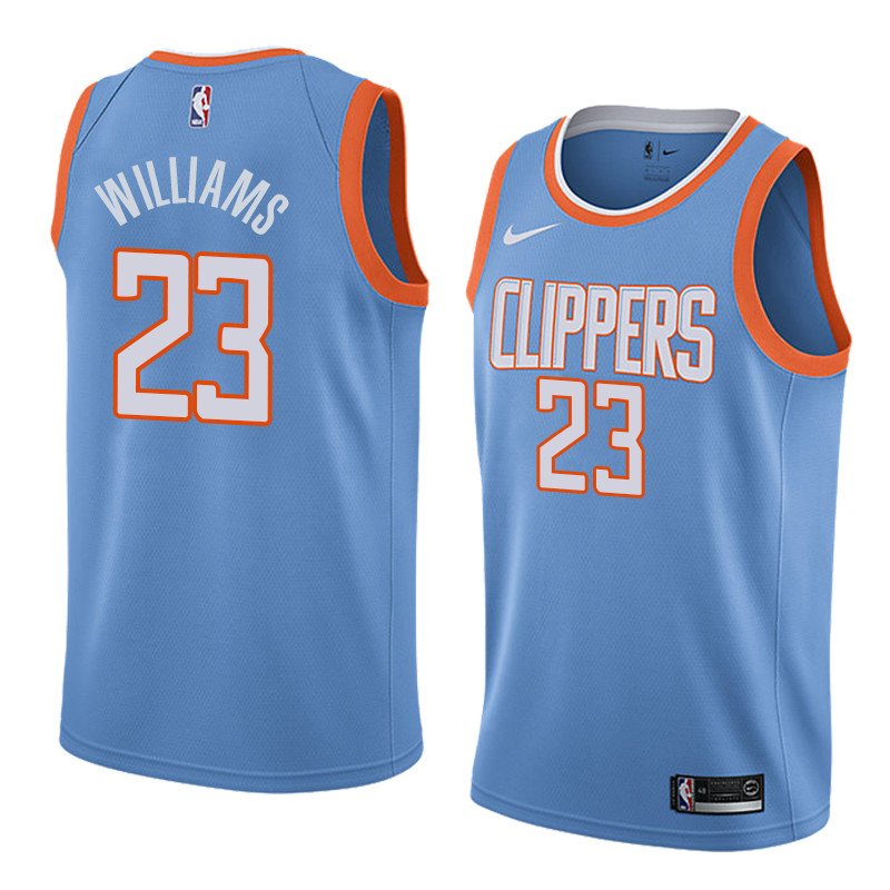  NBA Los Angeles Clippers #23 Lou Williams Jersey 2017 18 New Season City Edition Jersey