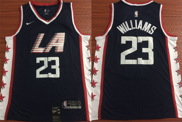  NBA Los Angeles Clippers #23 Lou Williams Jersey 2018 19 New Season City Edition Jersey