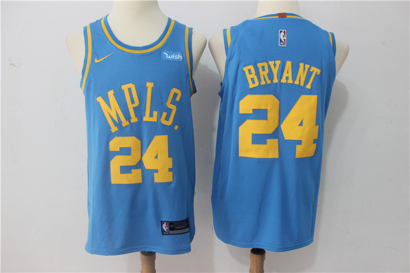 Nike NBA Los Angeles Lakers #24 Kobe Bryant New Rev30 Swingman ...