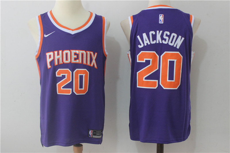  NBA Phoenix Suns #20 Josh Jackson Jersey 2017 18 New Season Purple Jersey