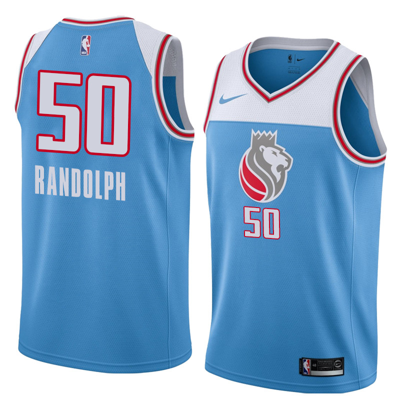  NBA Sacramento Kings #50 Zach Randolph Jersey 2017 18 New Season City Edition Jersey