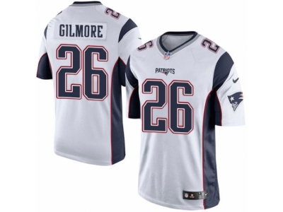  New England Patriots 26 Stephon Gilmore Limited White NFL Jersey