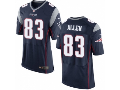  New England Patriots 83 Dwayne Allen Elite Navy Blue Team Color NFL Jersey