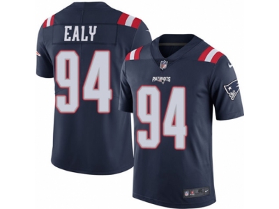  New England Patriots 94 Kony Ealy Elite Navy Blue Rush NFL Jersey