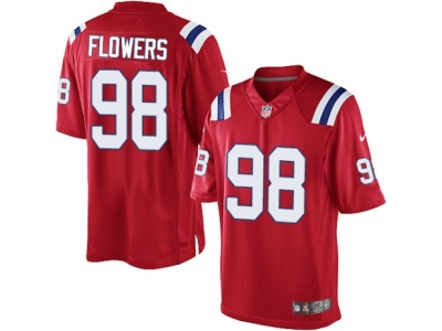 New England Patriots 98 Trey Flowers Limited Red Alternate NFL Jersey