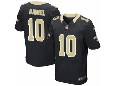  New Orleans Saints 10 Chase Daniel Elite Black Team Color NFL Jersey