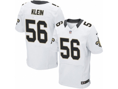  New Orleans Saints 56 AJ Klein Elite White NFL Jersey