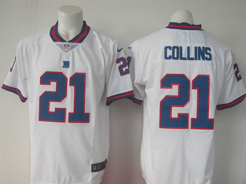  New York Giants 21 Landon Collins Limited White Rush NFL Jersey