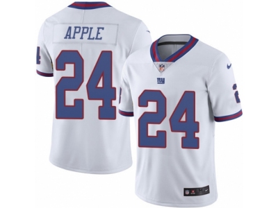  New York Giants 24 Eli Apple Limited White Rush NFL Jersey
