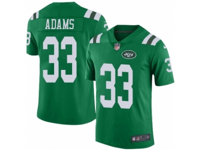  New York Jets 33 Jamal Adams Limited Green Rush NFL Jersey