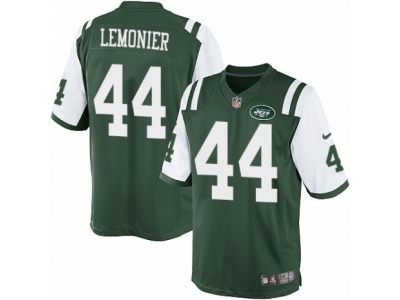 New York Jets 44 Corey Lemonier Limited Green Team Color NFL Jersey