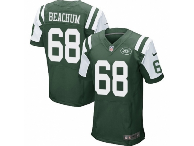 Cheap Nike New York Jets 68 Kelvin Beachum Elite Green Team Color ...