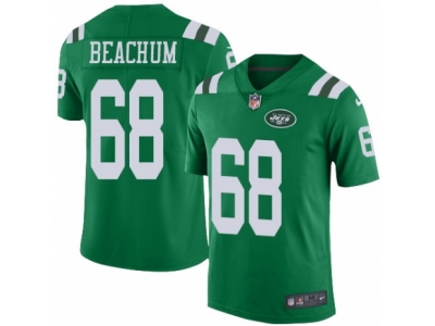  New York Jets 68 Kelvin Beachum Limited Green Rush NFL Jersey