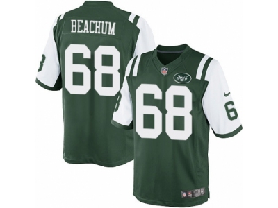  New York Jets 68 Kelvin Beachum Limited Green Team Color NFL Jersey