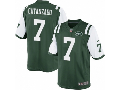  New York Jets 7 Chandler Catanzaro Limited Green Team Color NFL Jersey