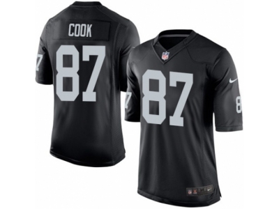 Cheap Nike Oakland Raiders 87 Jared Cook Limited Black Team Color ...