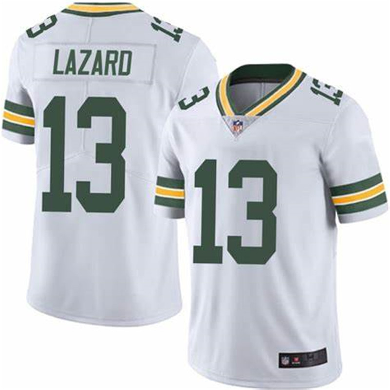 Nike Packers 13 Allen Lazard White Vapor Untouchable Limited Jersey