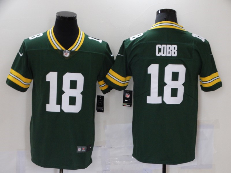  Packers 18 Randall Cobb Green Vapor Untouchable Player Limited Jersey