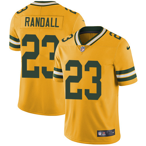  Packers 23 Damarious Randall Yellow Vapor Untouchable Player Limited Jersey
