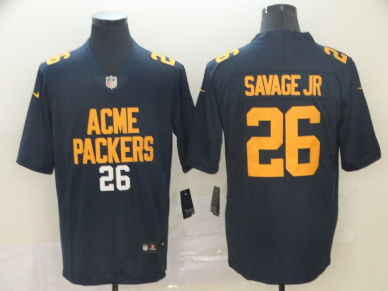Nike Packers 26 Darnell Savage Jr. Navy City Edition Vapor Untouchable Limited Jersey
