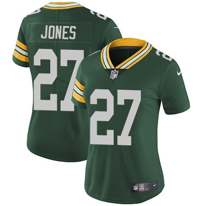  Packers 27 Josh Jones Green Women Vapor Untouchable Limited Jersey