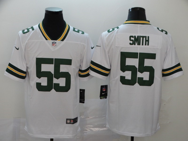 Nike Packers 55 Za'Darius Smith White Vapor Untouchable Limited Jersey