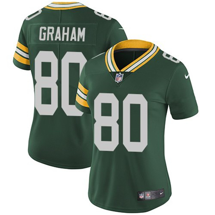  Packers 80 Jimmy Graham Green Women Vapor Untouchable Limited Jersey