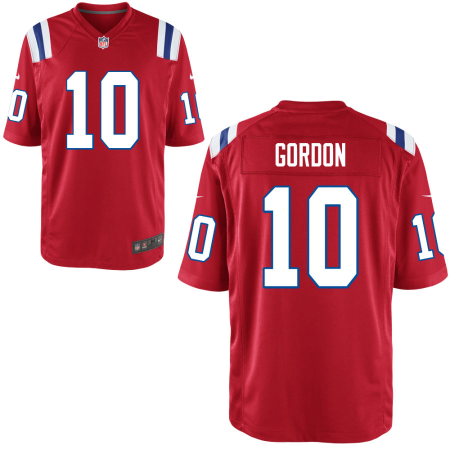  Patriots 10 James Gordon Red Vapor Untouchable Limited Jersey