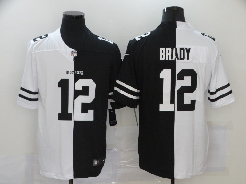 black and white tom brady jersey
