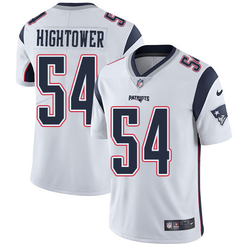  Patriots 54 Dont'a Hightower White Vapor Untouchable Player Limited Jersey