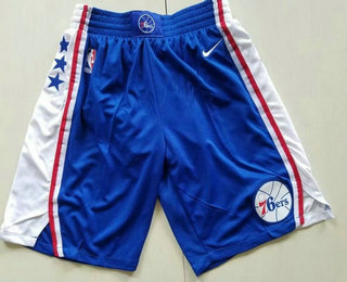  Philadelphia 76ers Blue Swingman Shorts