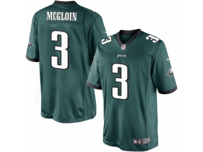  Philadelphia Eagles 3 Matt McGloin Limited Midnight Green Team Color NFL Jersey