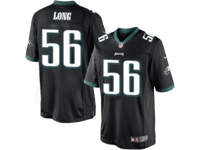  Philadelphia Eagles 56 Chris Long Limited Black Alternate NFL Jersey